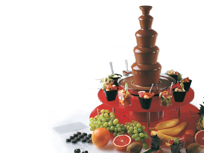 Fuente Chocolate de Matfer. Catálogo Pastelería Chocolate