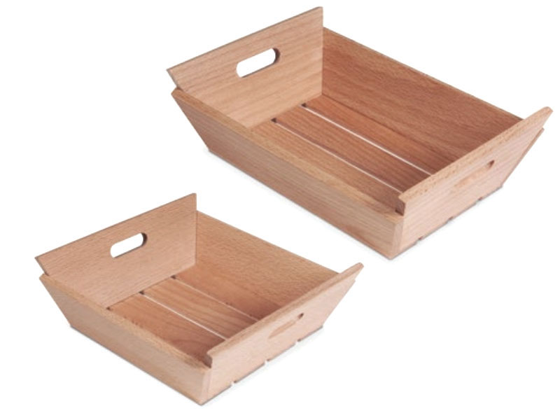 Mini caja madera alta de Supreminox. Catálogo Buffet y Catering Conjunto  Buffet Buffet Eco madera . Catálogo CRISOL.