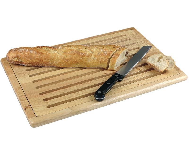 Tabla para cortar pan de Pinti. Catálogo Buffet y Catering