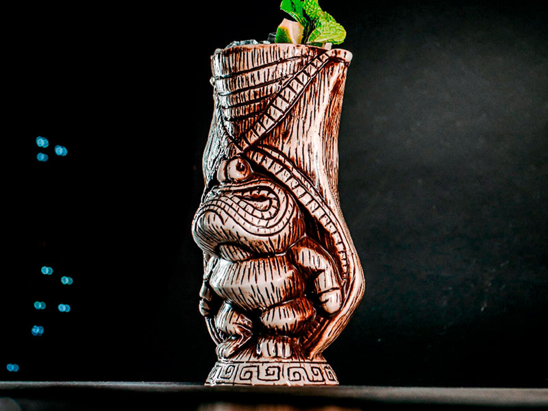 Mug Tiki tortuga