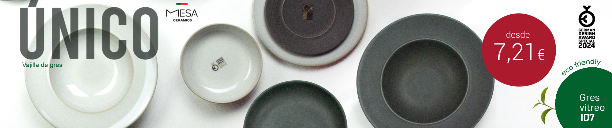 Serie Unico ID7 de Mesa Ceramics